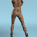 Ysax Nude Mesh Costume