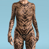 Ysax Nude Mesh Costume