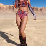 Phoenix Cutout Rave Set