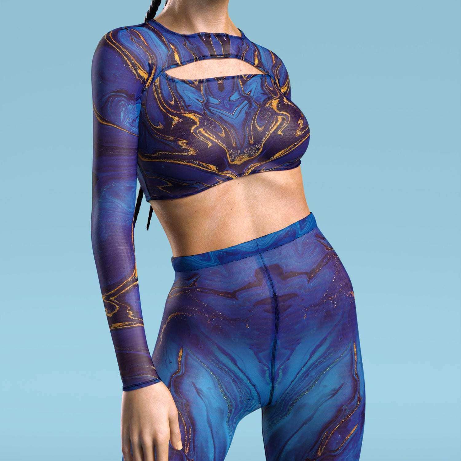 Rogue Mesh Leggings Set Club