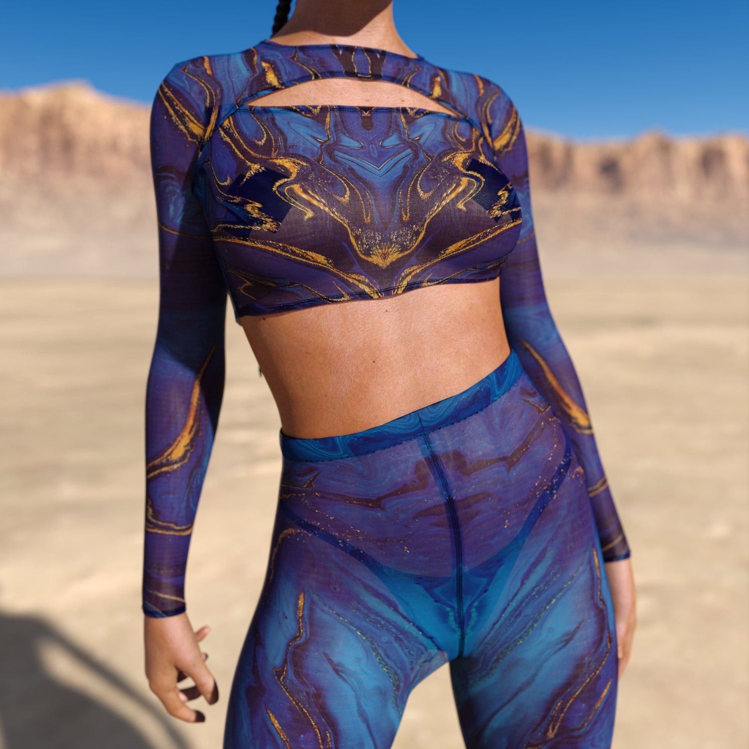Rogue Mesh Leggings Set