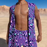 Celestial Liquid Male Vest Set