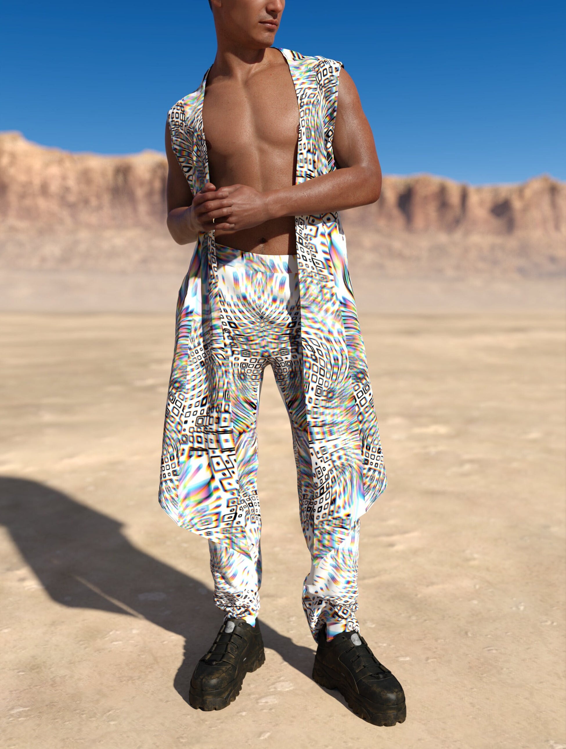 Oblivion Spiral Male Regular Pants 2