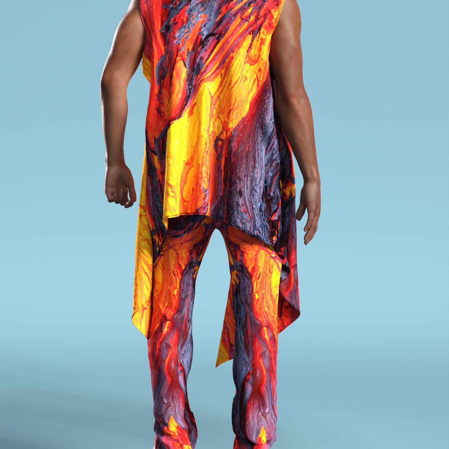 Phoenix Male Vest Lycra