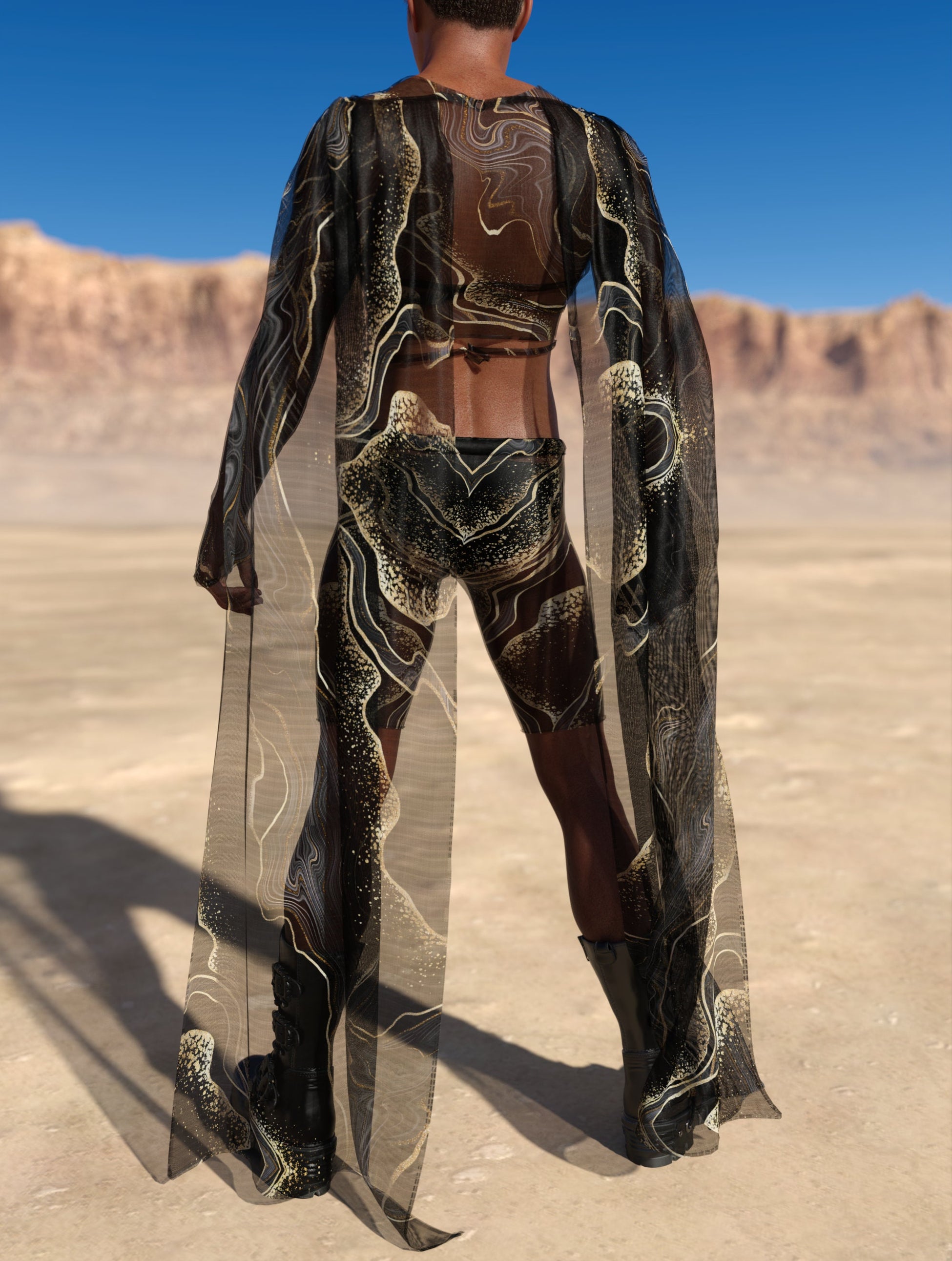 Extasis Mesh Male Cutout Set 2