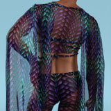 Gorgona Male Mesh Wings