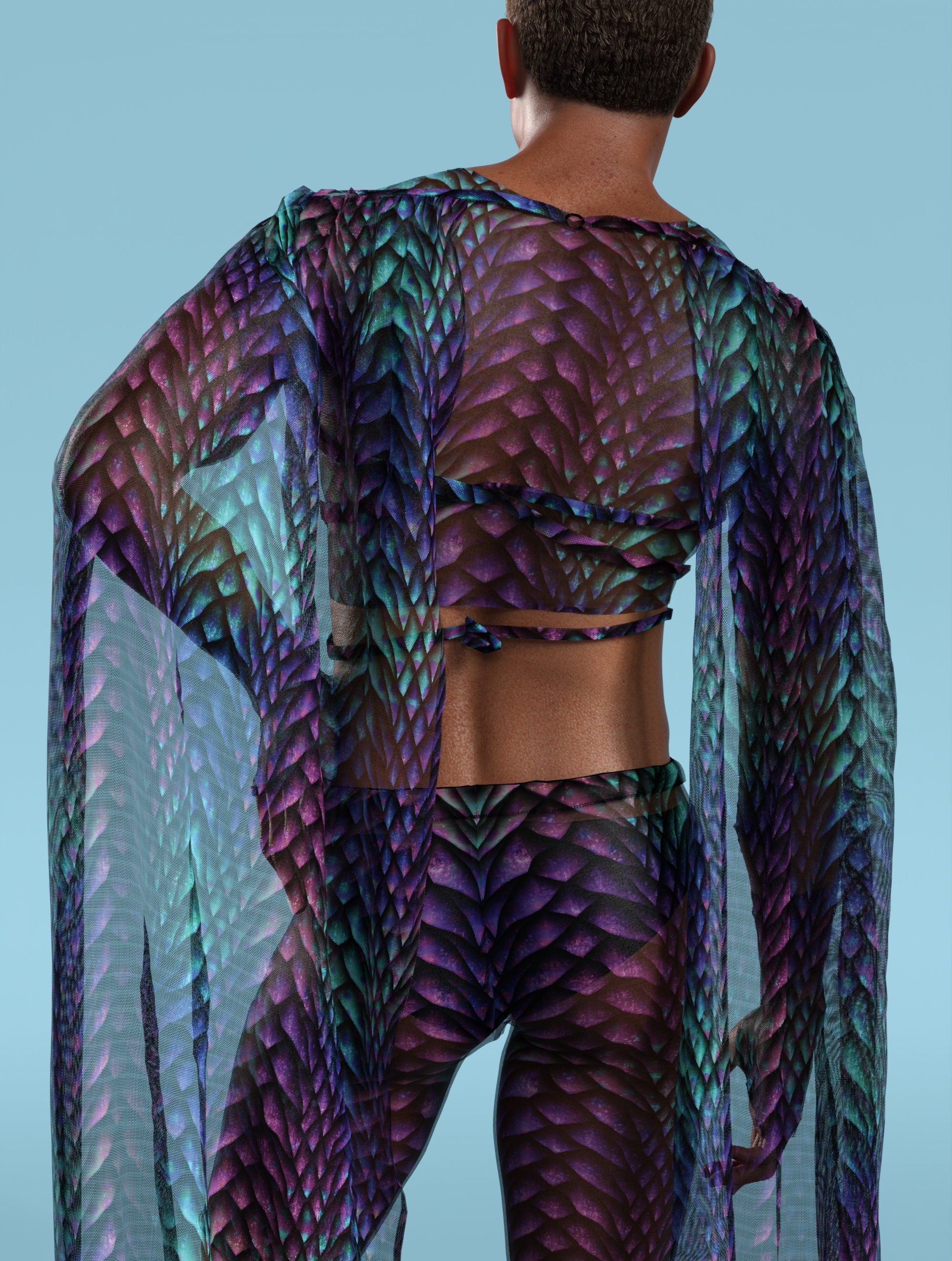 Gorgona Male Mesh Wings 7