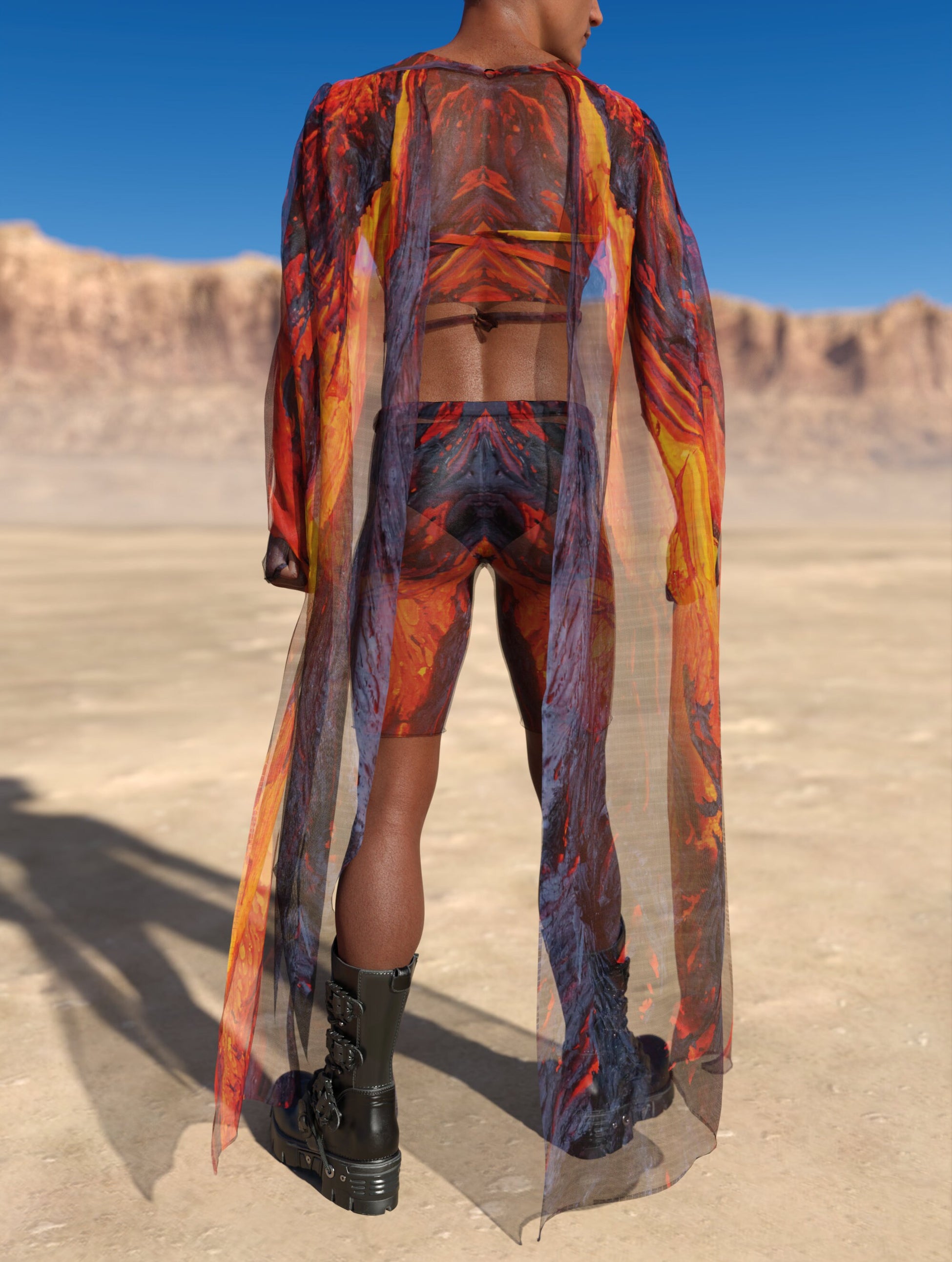 Phoenix Mesh Male Cutout Set 2