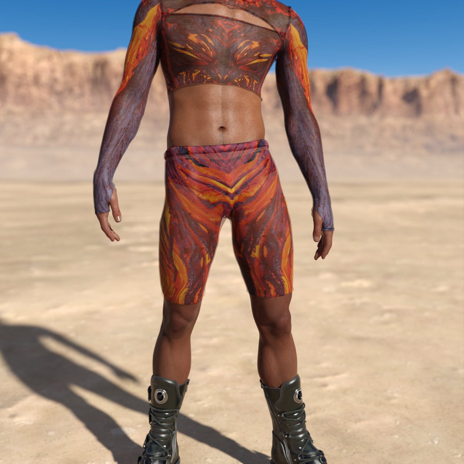 Phoenix Mesh Male Cutout Set Club, Performance