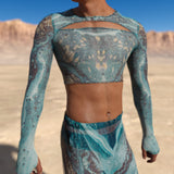 Nereida Mesh Male Split Set