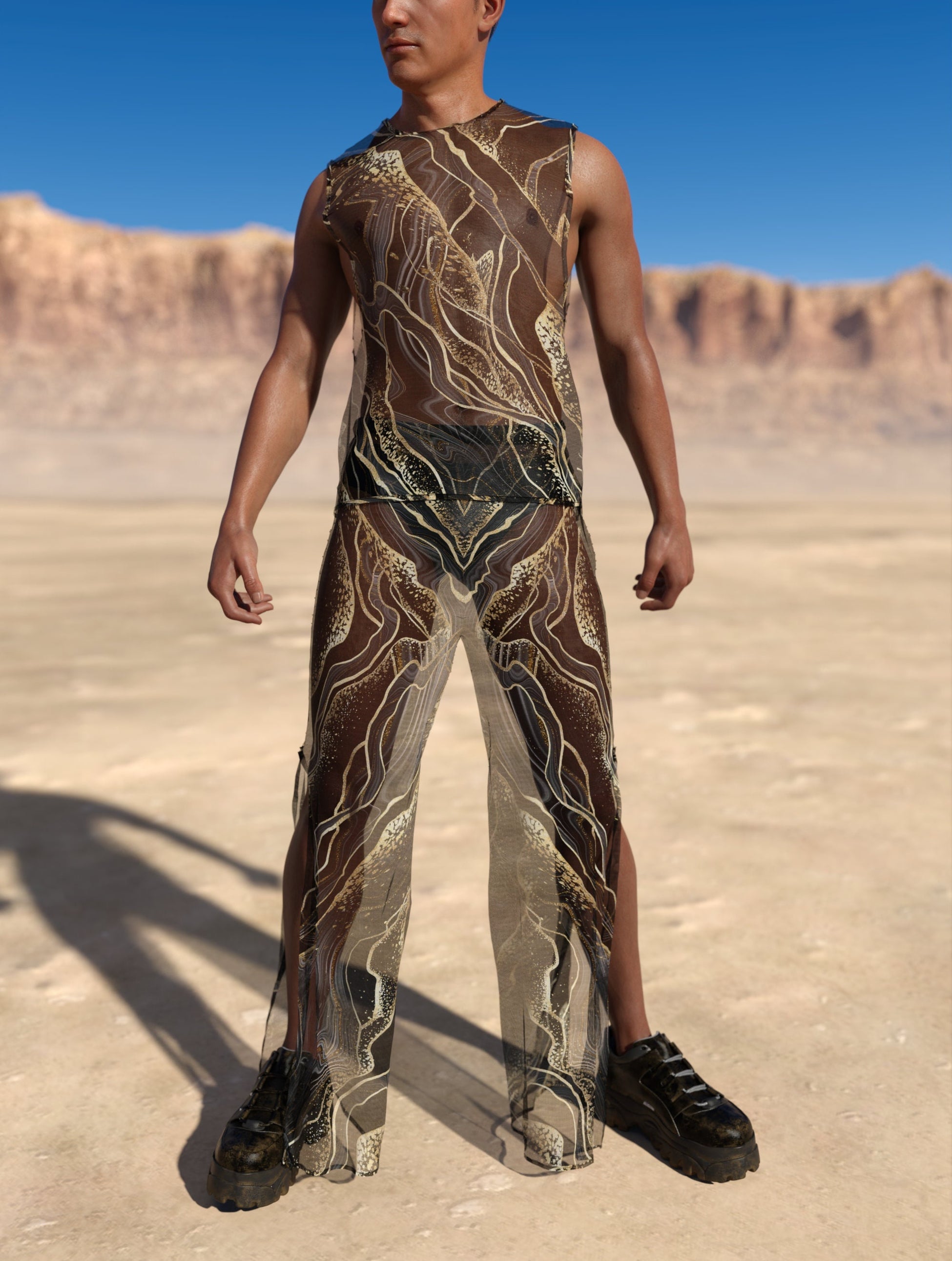 Extasis Mesh Tank Set 2