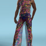 Hedonism Mesh Male Split Pants