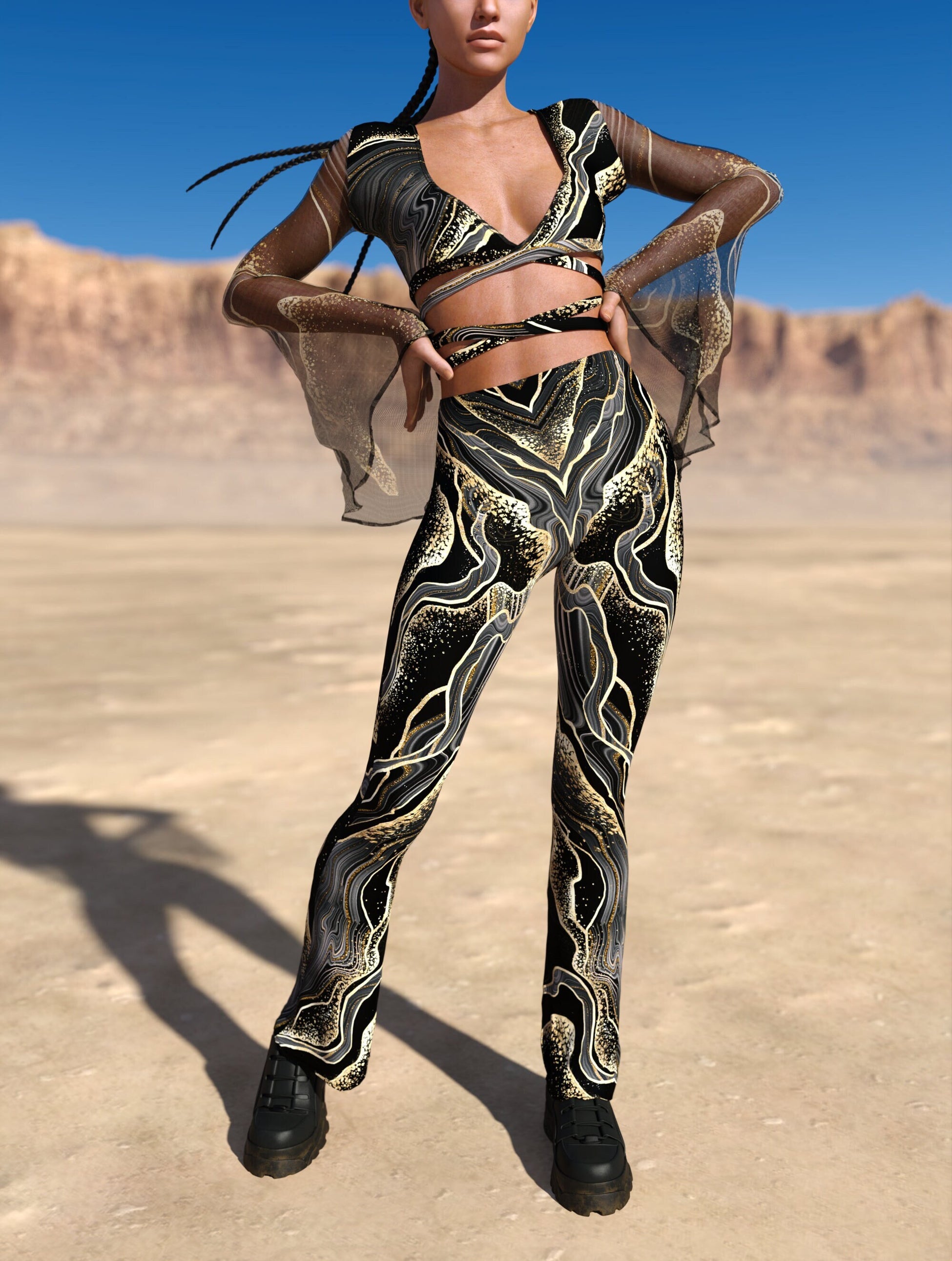 Extasis Strappy Set 2