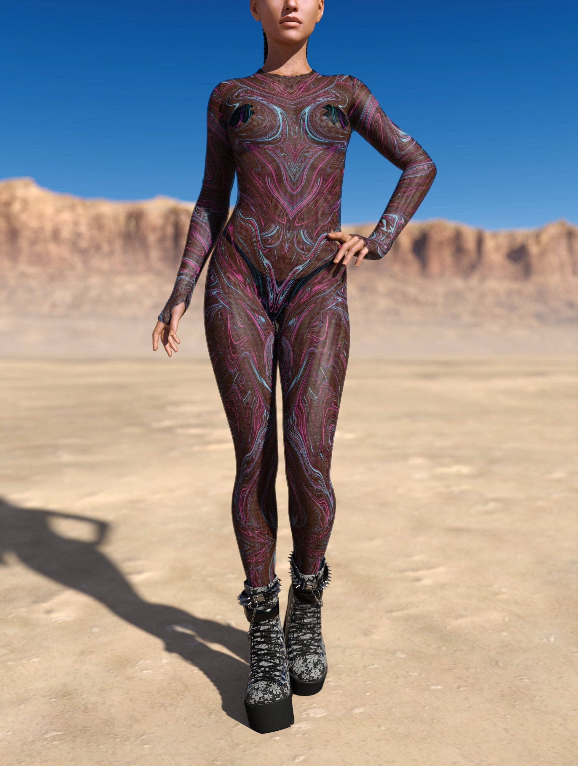 Galactic Abyss Mesh Costume 2