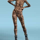 Ysax Nude Mesh Costume