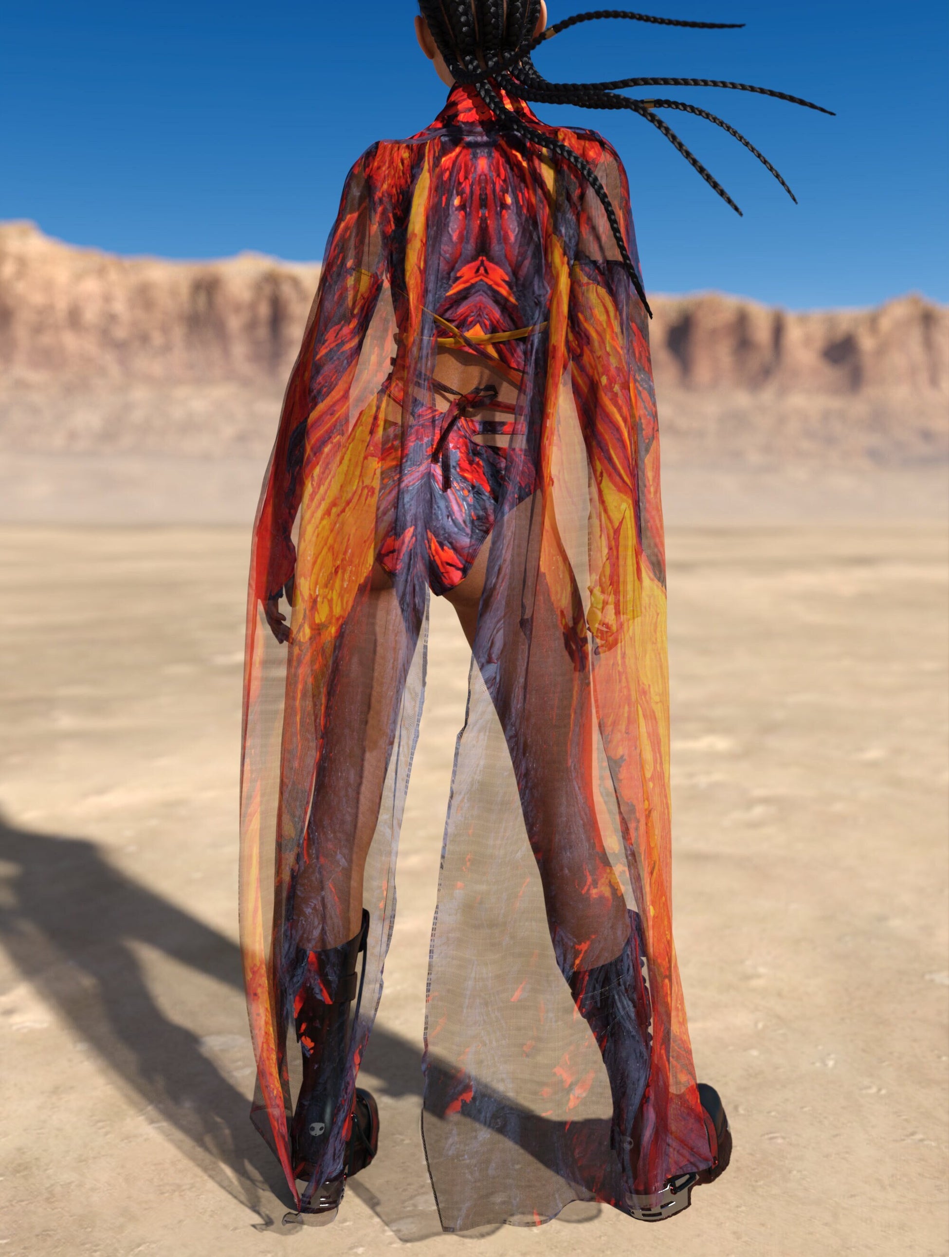 Phoenix Cutout Rave Set 2