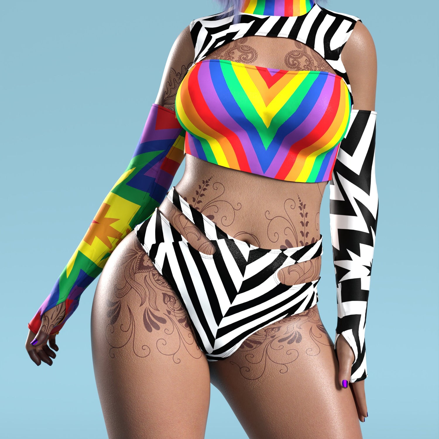 Dazzle Delight Cutout Rave Set 8