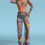 Transformed Mesh Male Cutout Top