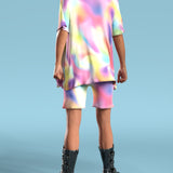 Luminescent Male Half Robe