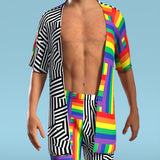 Spectromania Male Half Robe Set