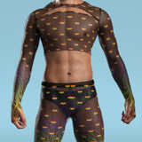 Blurred Lines Male Mesh Wings