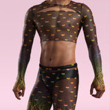 Blurred Lines Male Mesh Wings