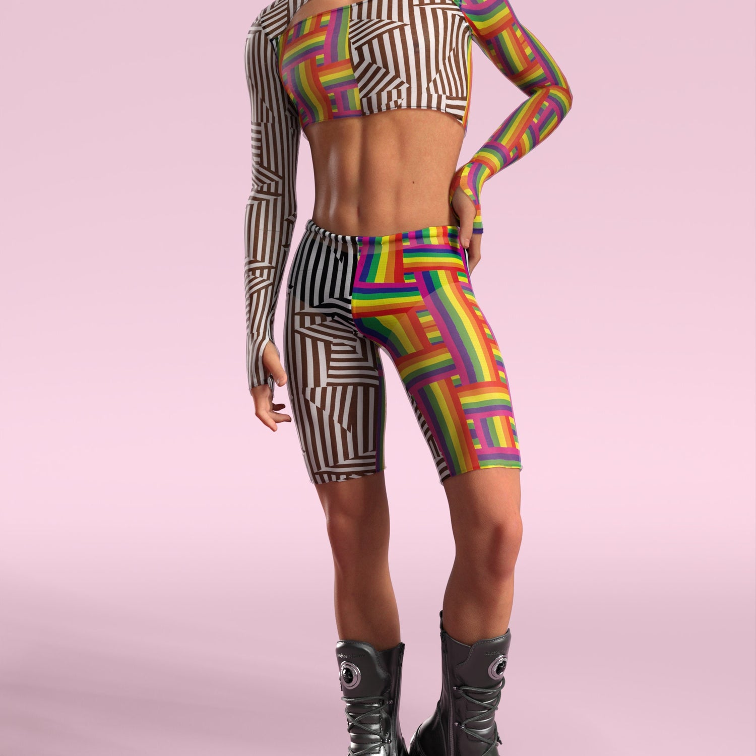 Spectromania Male Mesh Wings 6