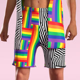 Spectromania Male Rave Shorts