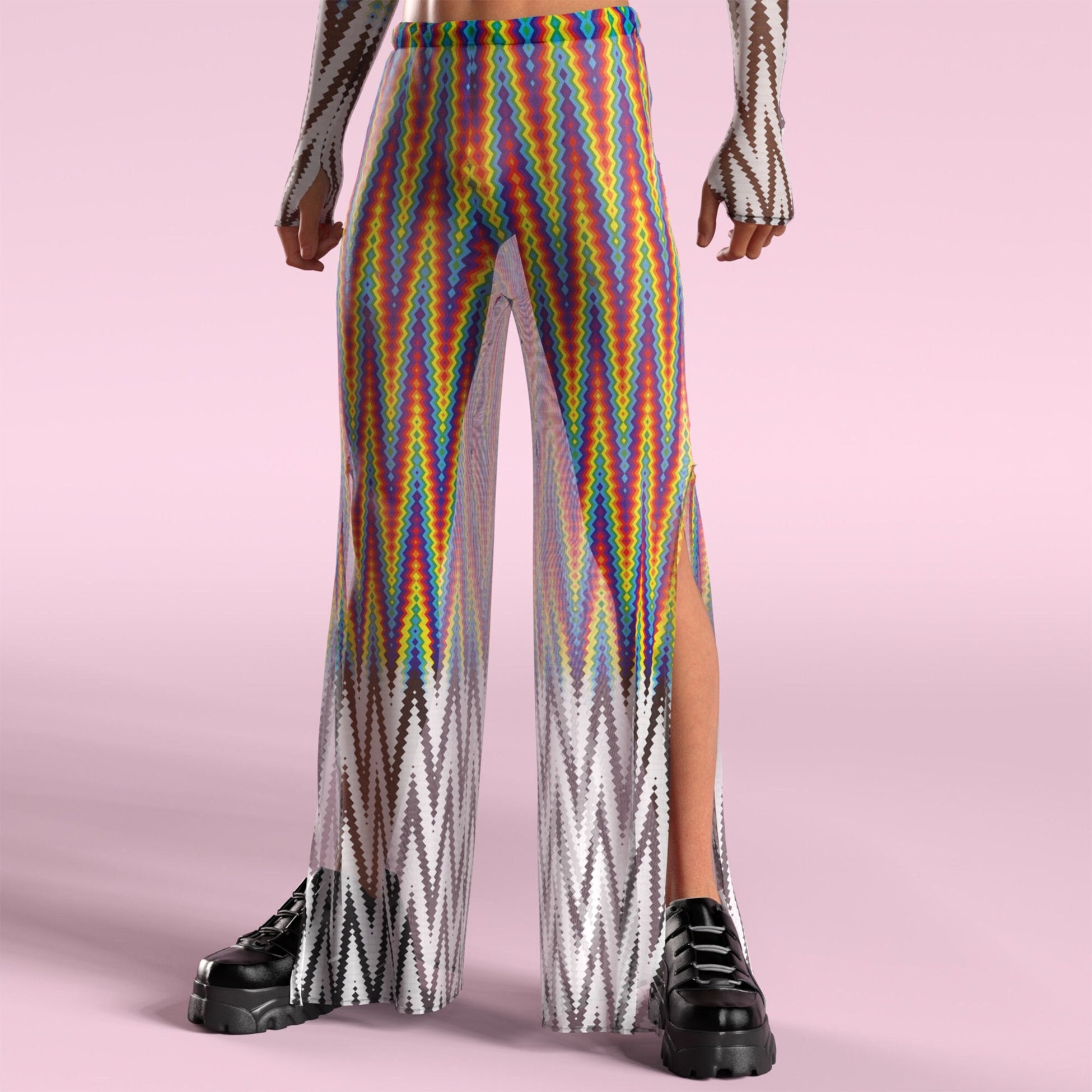 Pyramis Lux Mesh Male Split Pants 2