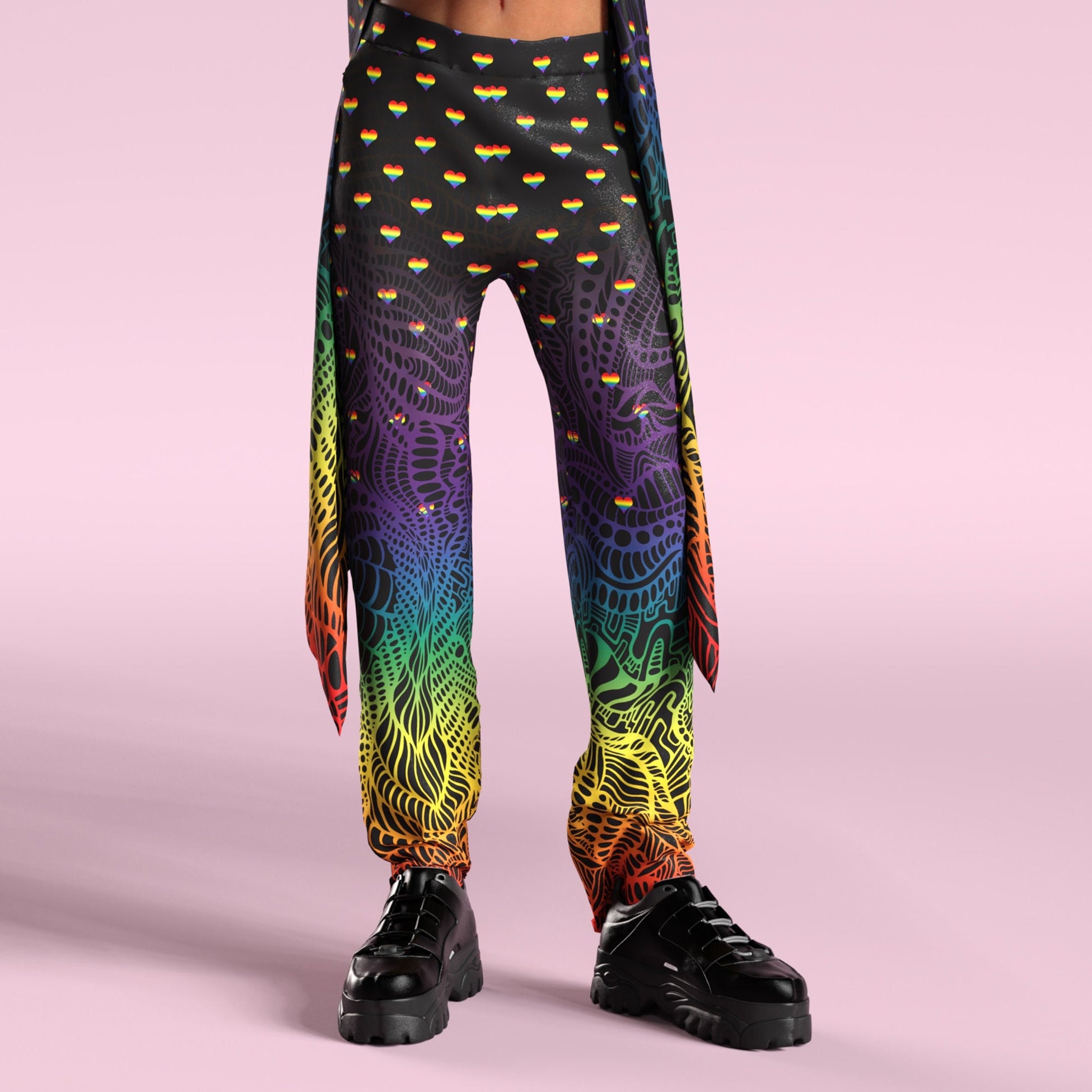 Blurred Lines Male Regular Pants 2