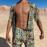 Warped Male Rave Shorts