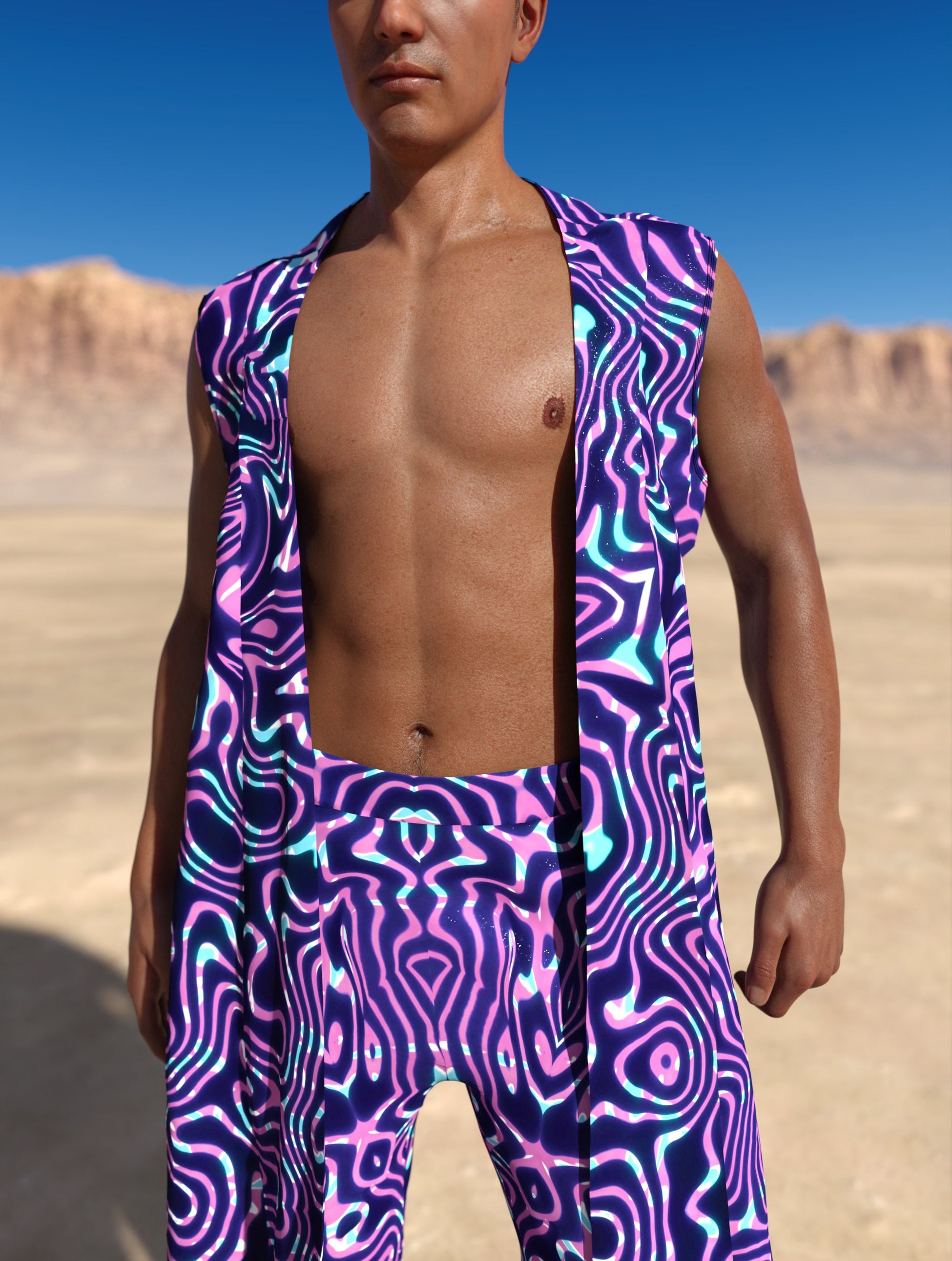 Celestial Liquid Male Regular Pants 1