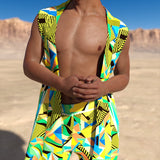 Jade Behemoth Male Vest Set