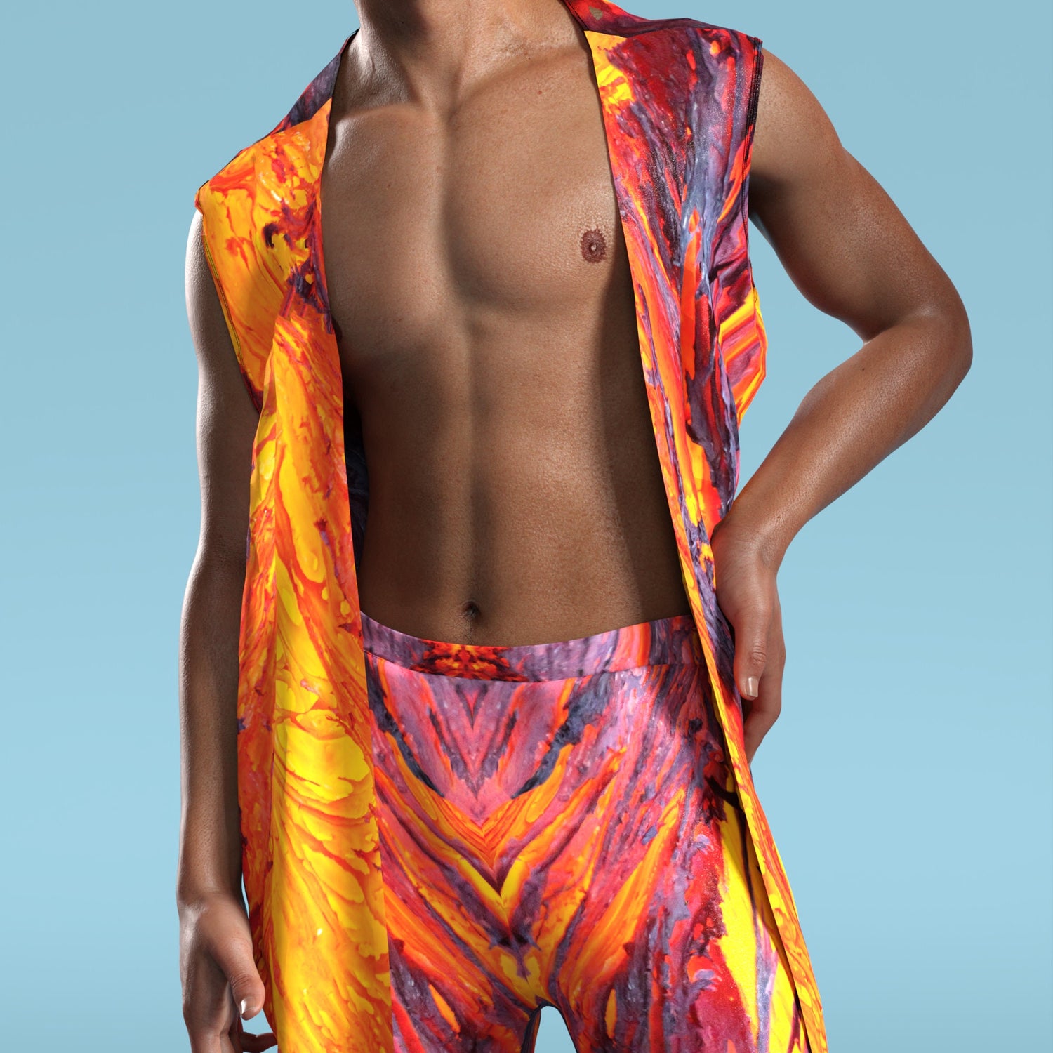 Men Phoenix Male Vest
