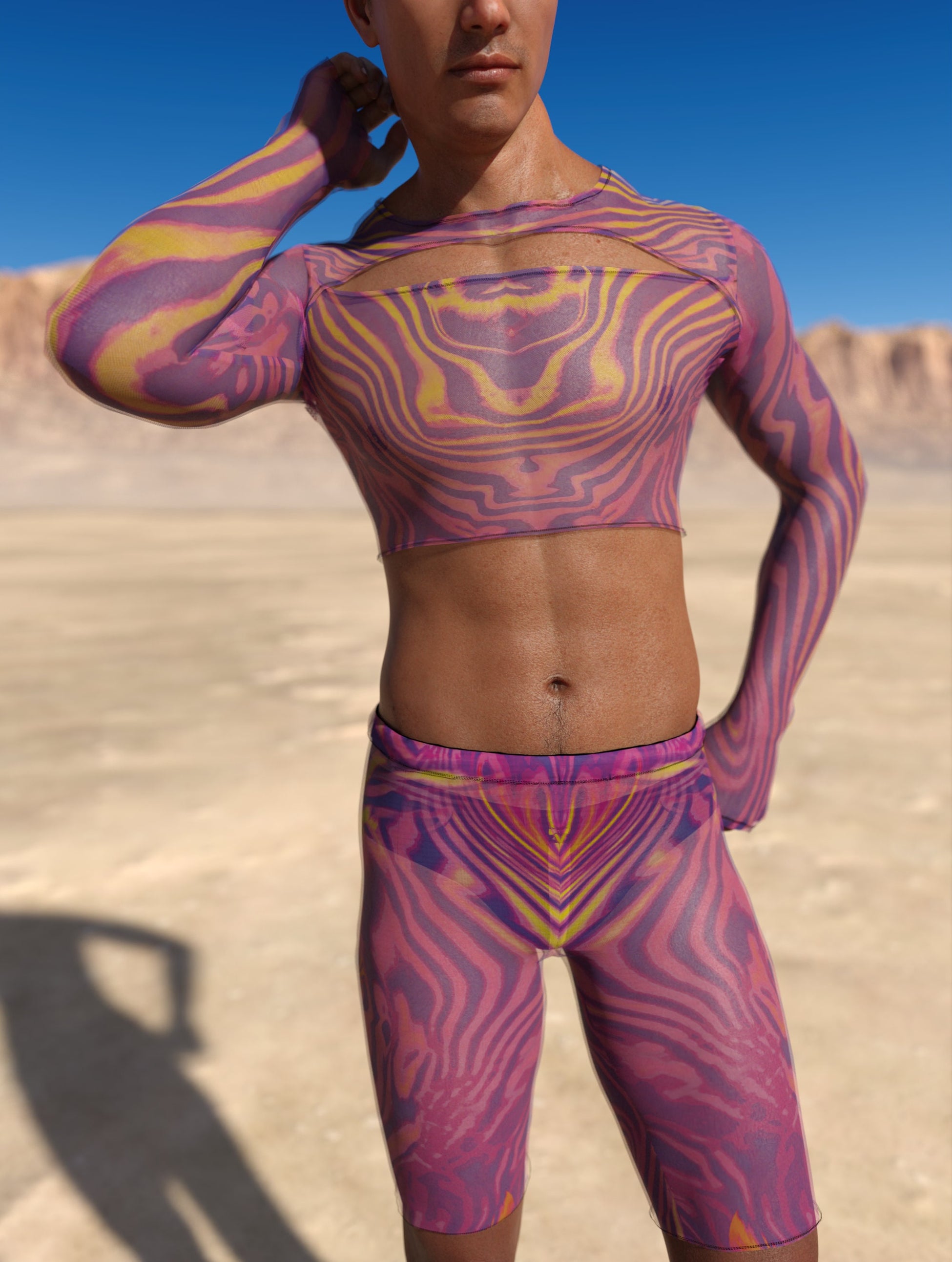 Amant Mesh Male Cutout Set 1