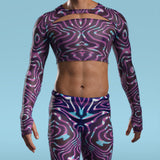 Celestial Liquid Mesh Male Cutout Set