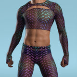 Gorgona Male Mesh Wings