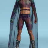Gorgona Male Mesh Wings