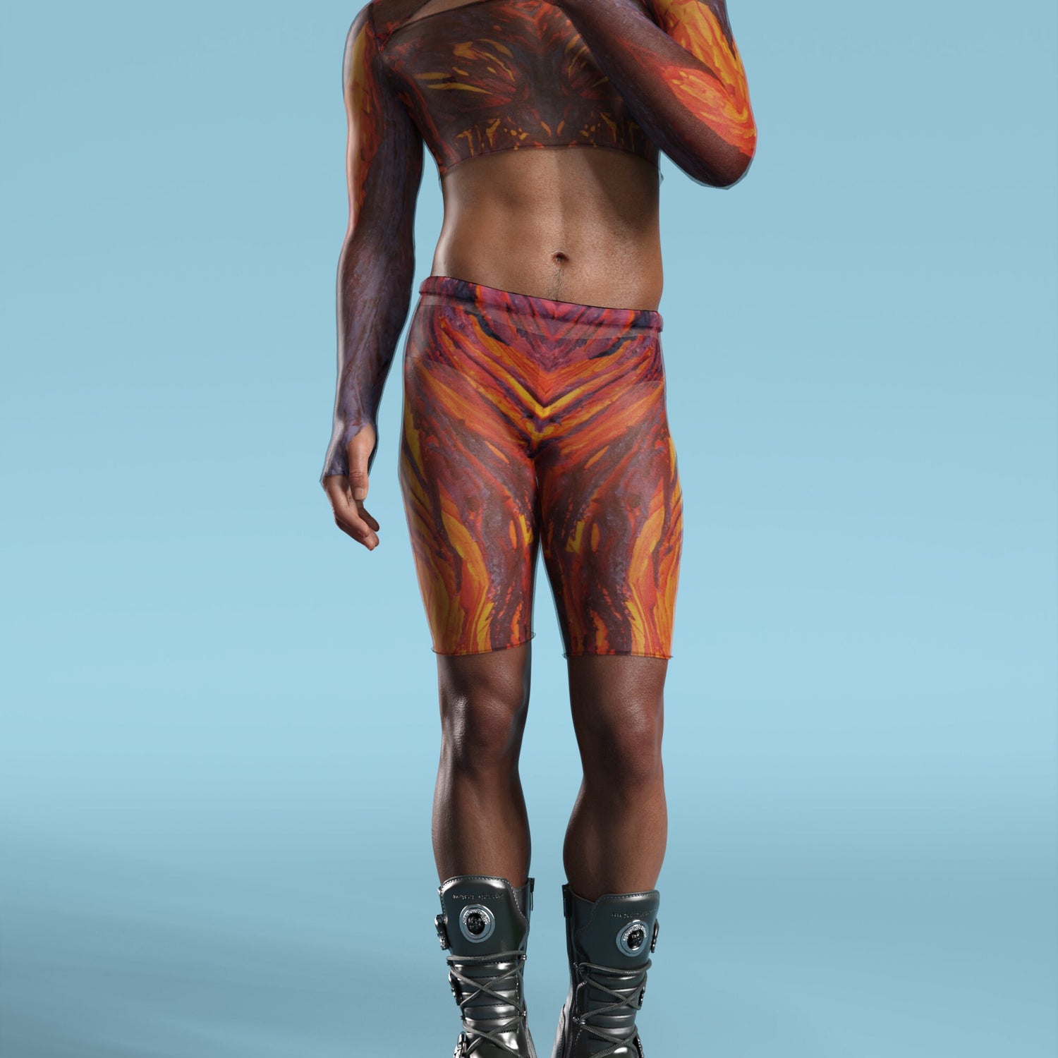 Phoenix Mesh Male Cutout Set Mesh