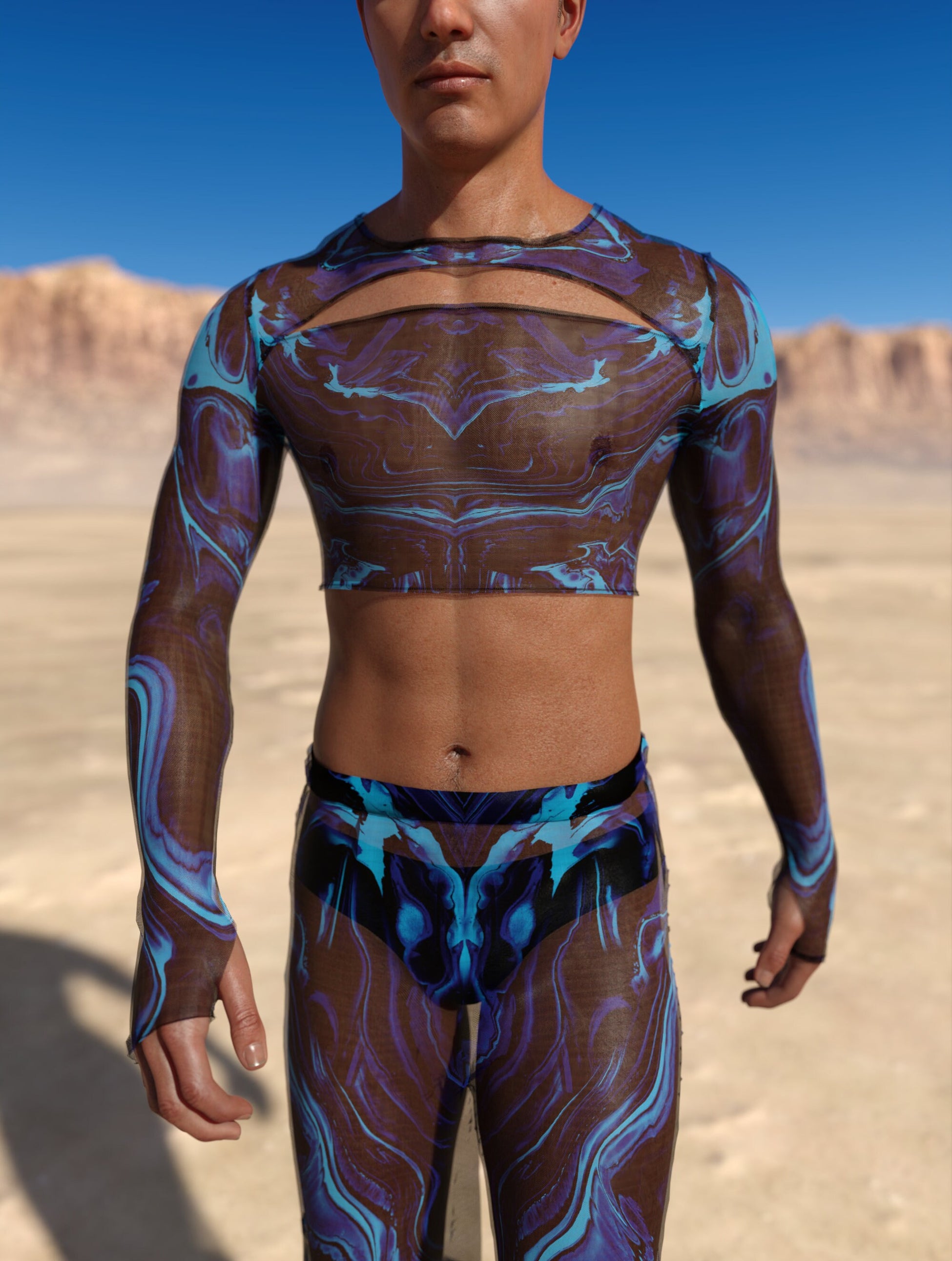 Bold Creature Mesh Male Split Set 1