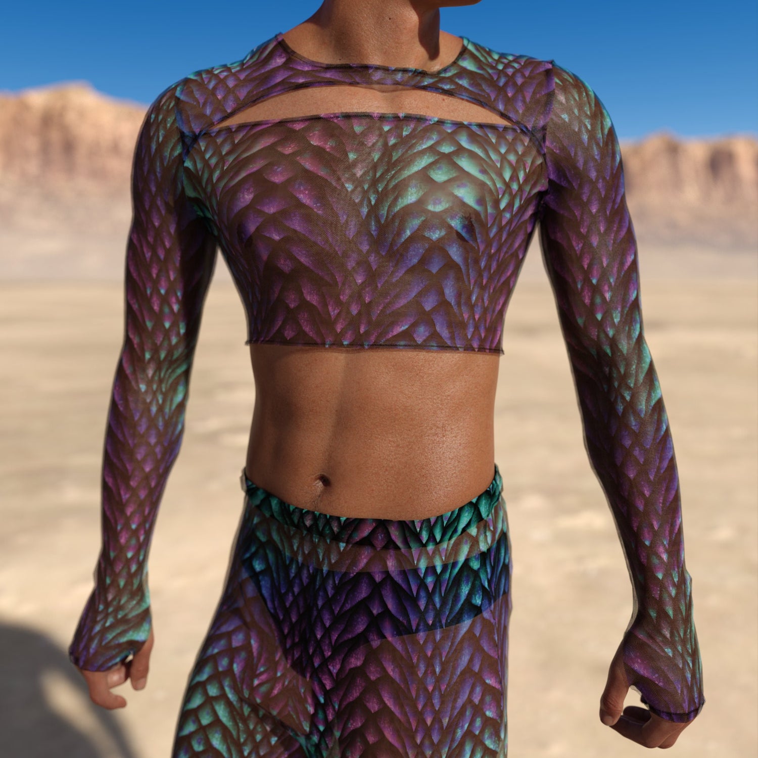Gorgona Mesh Male Split Set