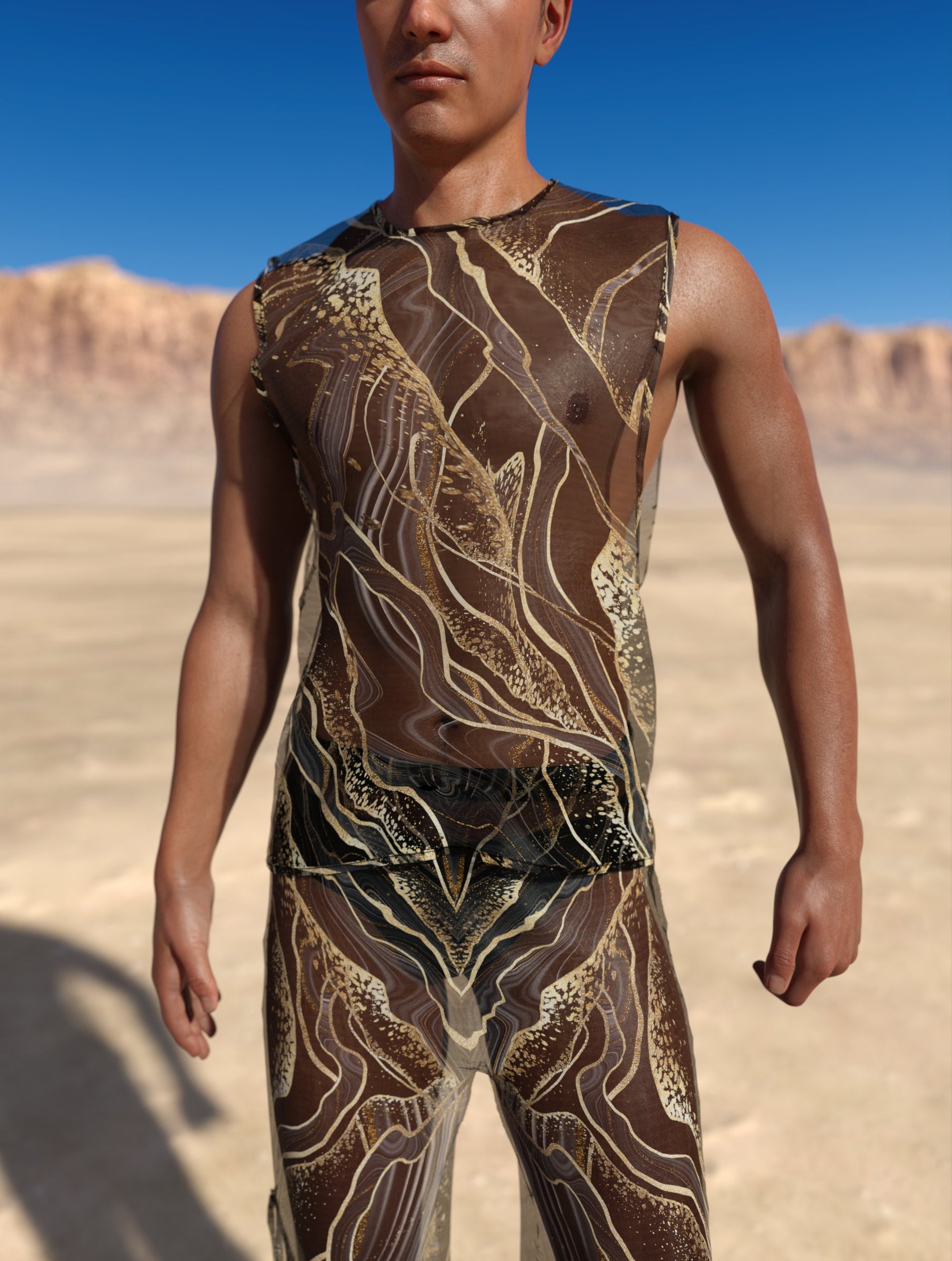 Extasis Mesh Tank Set 1