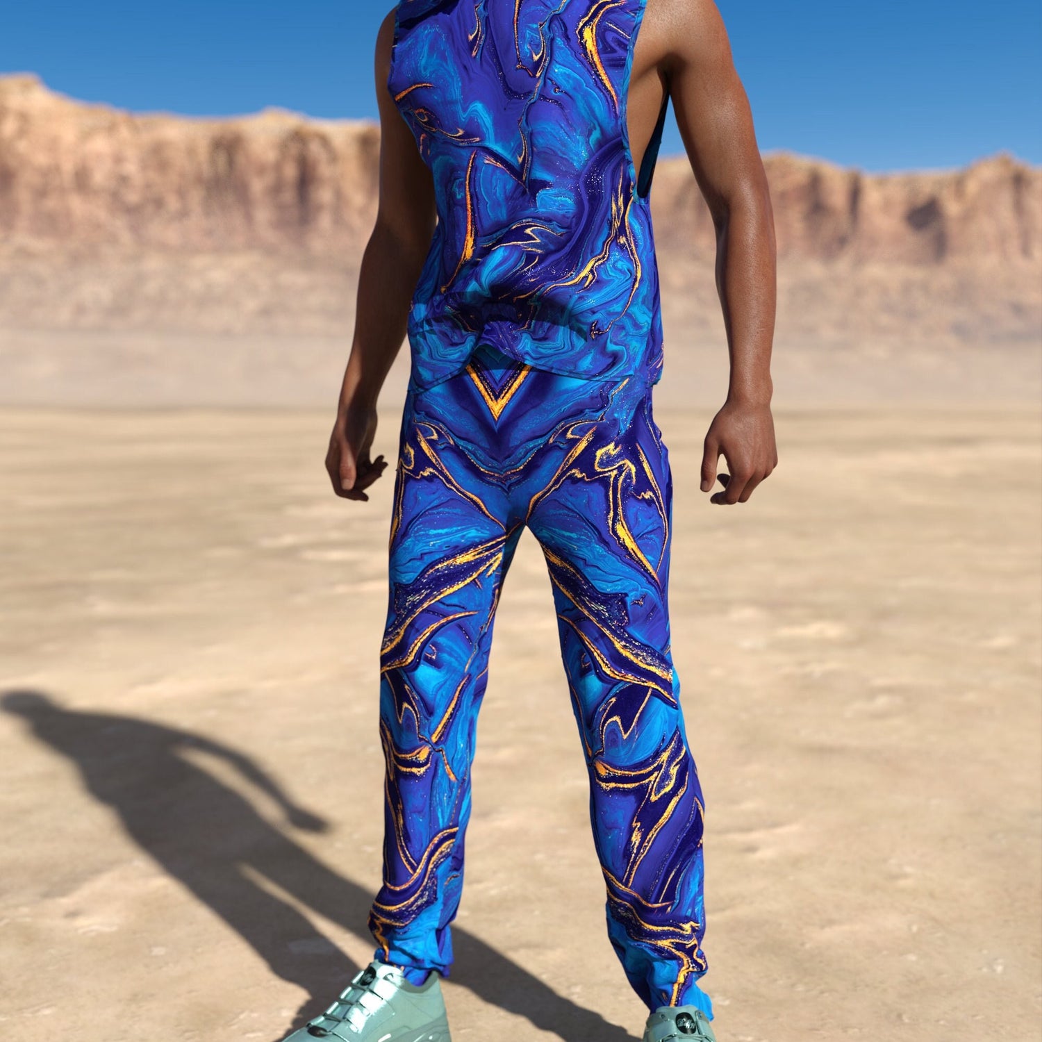 Rogue Male Regular Pants Blue