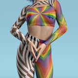 Dazzle Delight Mesh Leggings