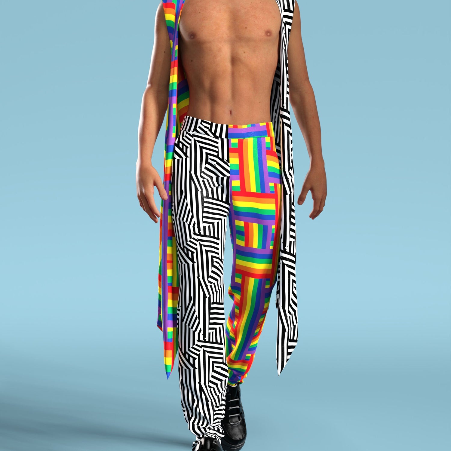Spectromania Male Vest Lycra