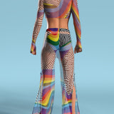 Transformed Mesh Male Cutout Top