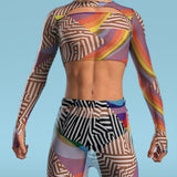 Transformed Mesh Male Cutout Top