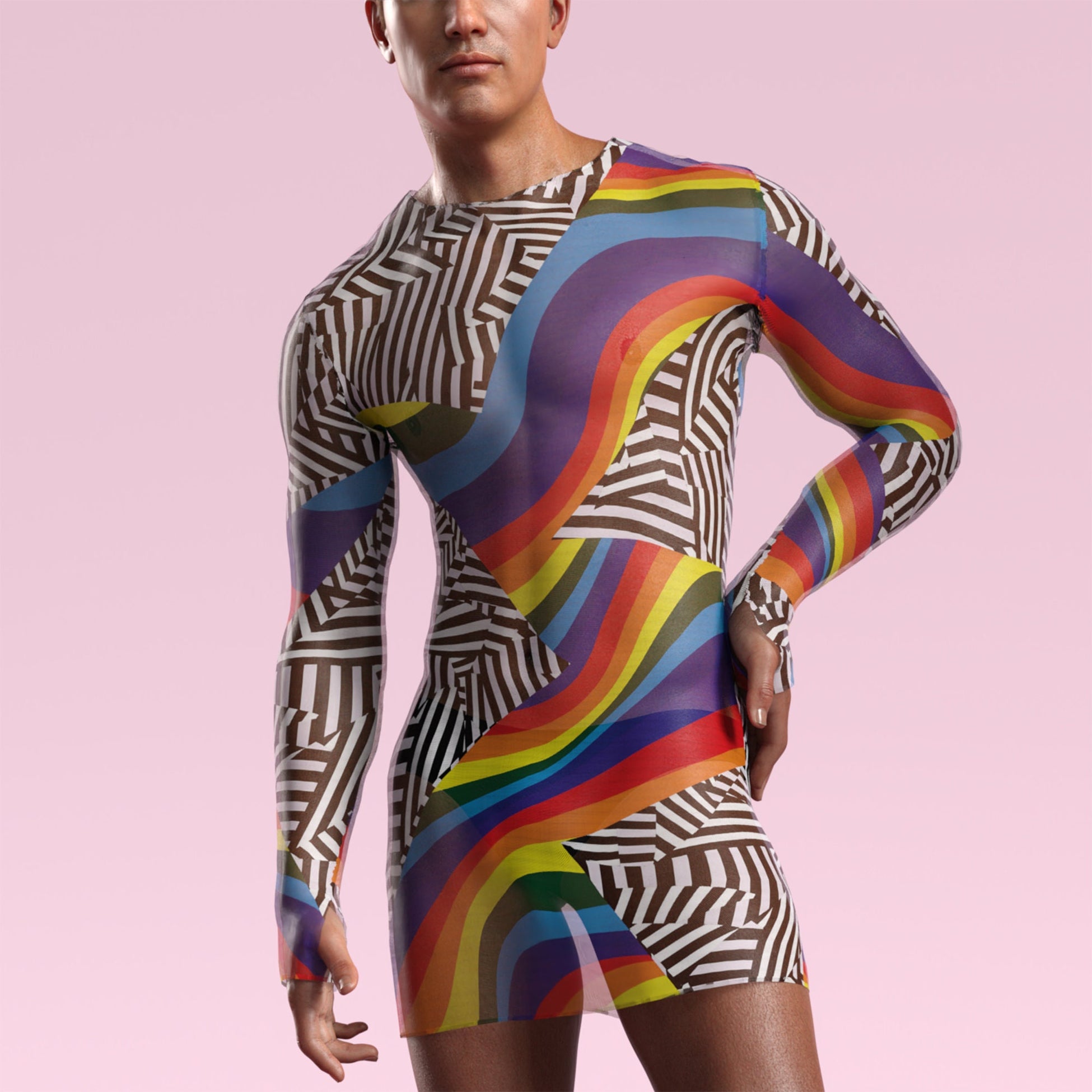 Transformed Mesh Male Short Dress 1