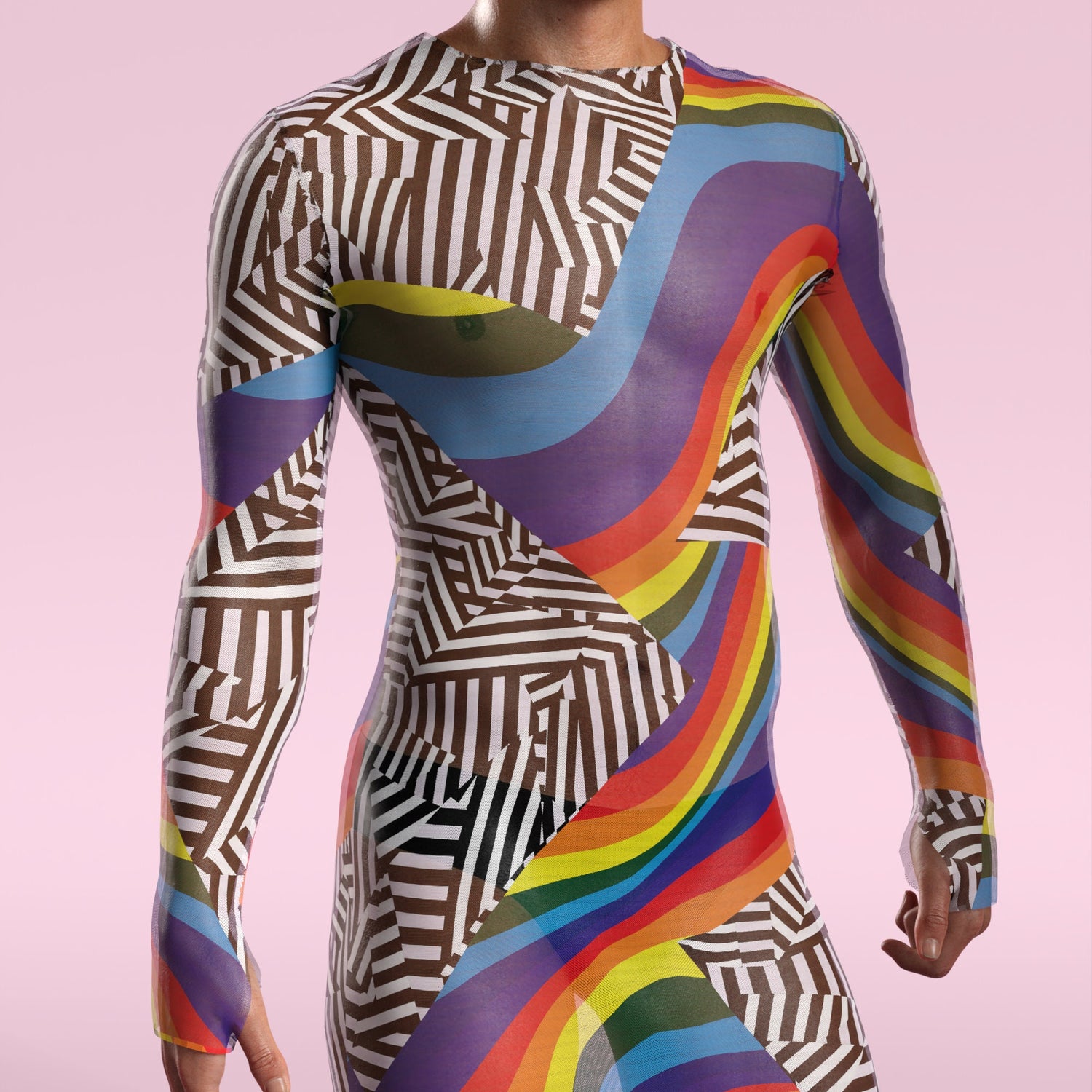 Transformed Mesh Male Short Dress 3