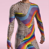 Transformed Mesh Male Short Dress